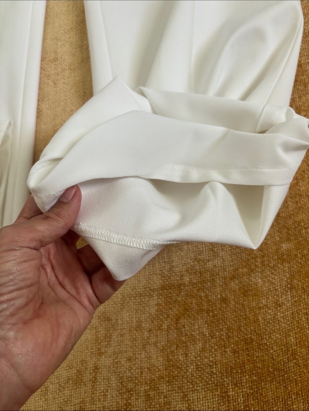 Jones New York White Wide-Leg Dress Pants - Picture 12 of 17